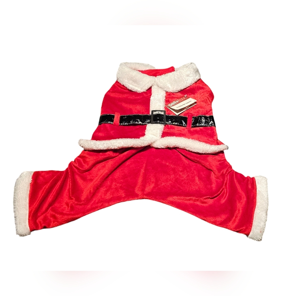 Pet Luv  Holiday Santa Claus Pet Costume NWT